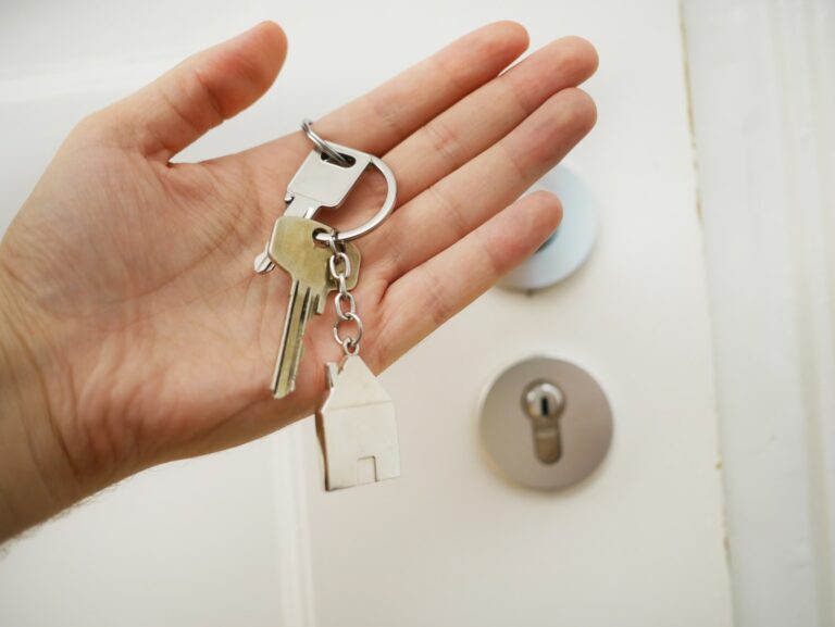 property keys in hand